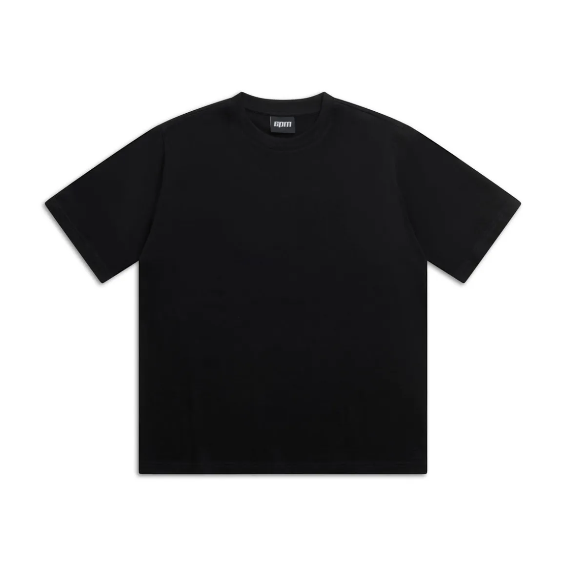 FAUX STITCH T-SHIRT BLACK