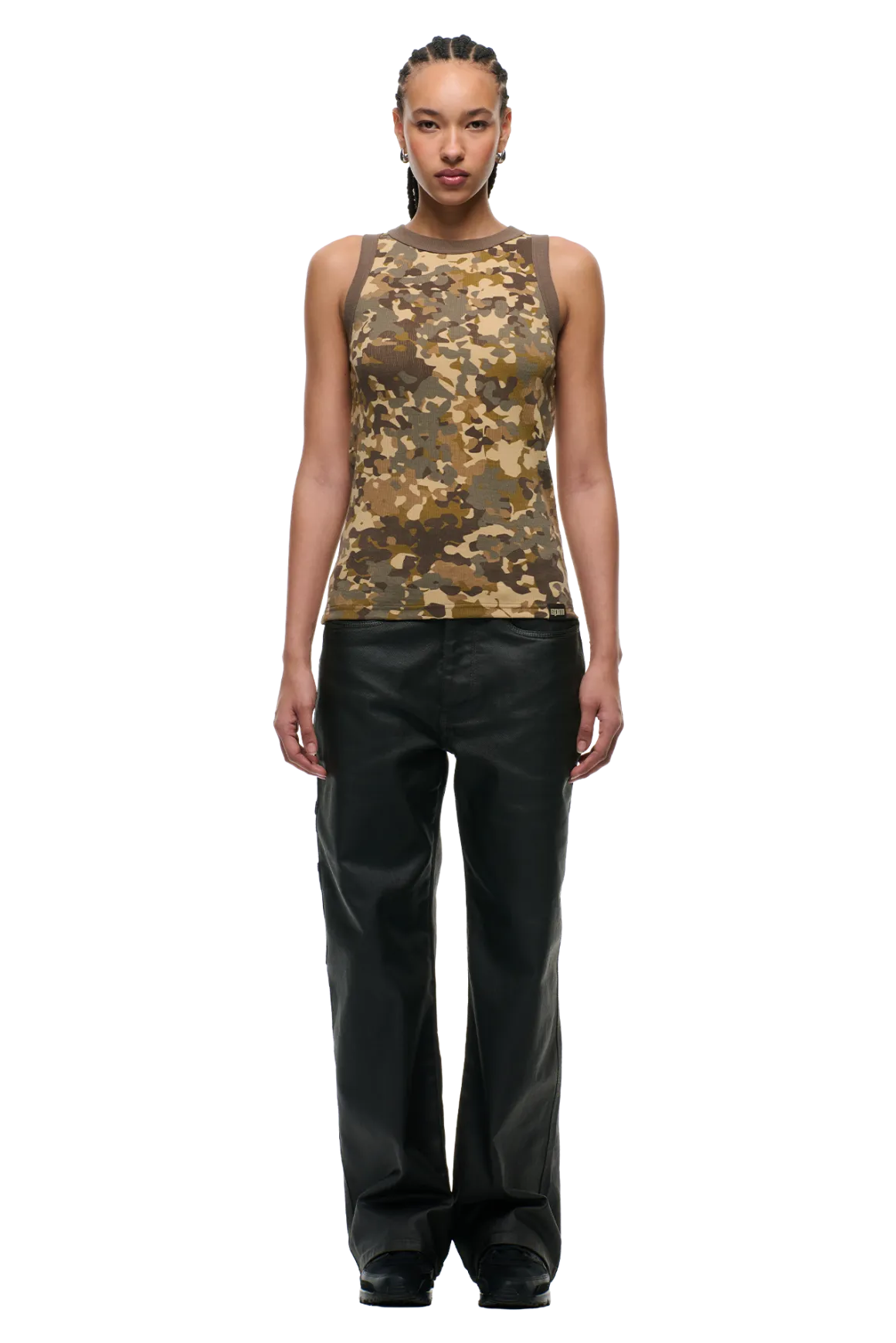 FLECKTARN TANKTOP SAND