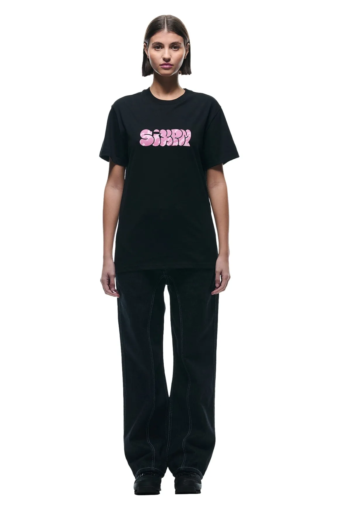 GRAFITTY CAMO T-SHIRT BLACK