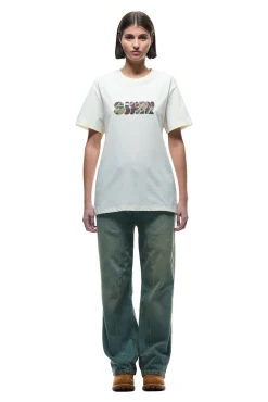 GRAFITTY CAMO T-SHIRT MARSHMALLOW
