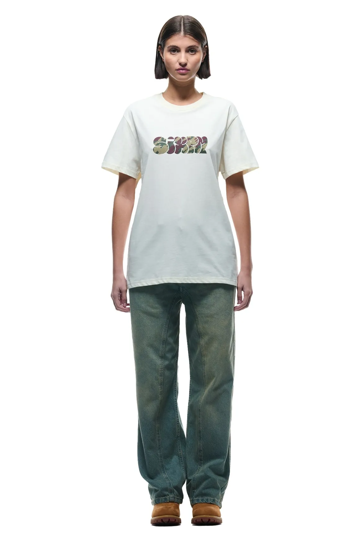 GRAFITTY CAMO T-SHIRT MARSHMALLOW