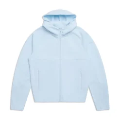 HOODED ROADMAN JACKET ICE BLUE