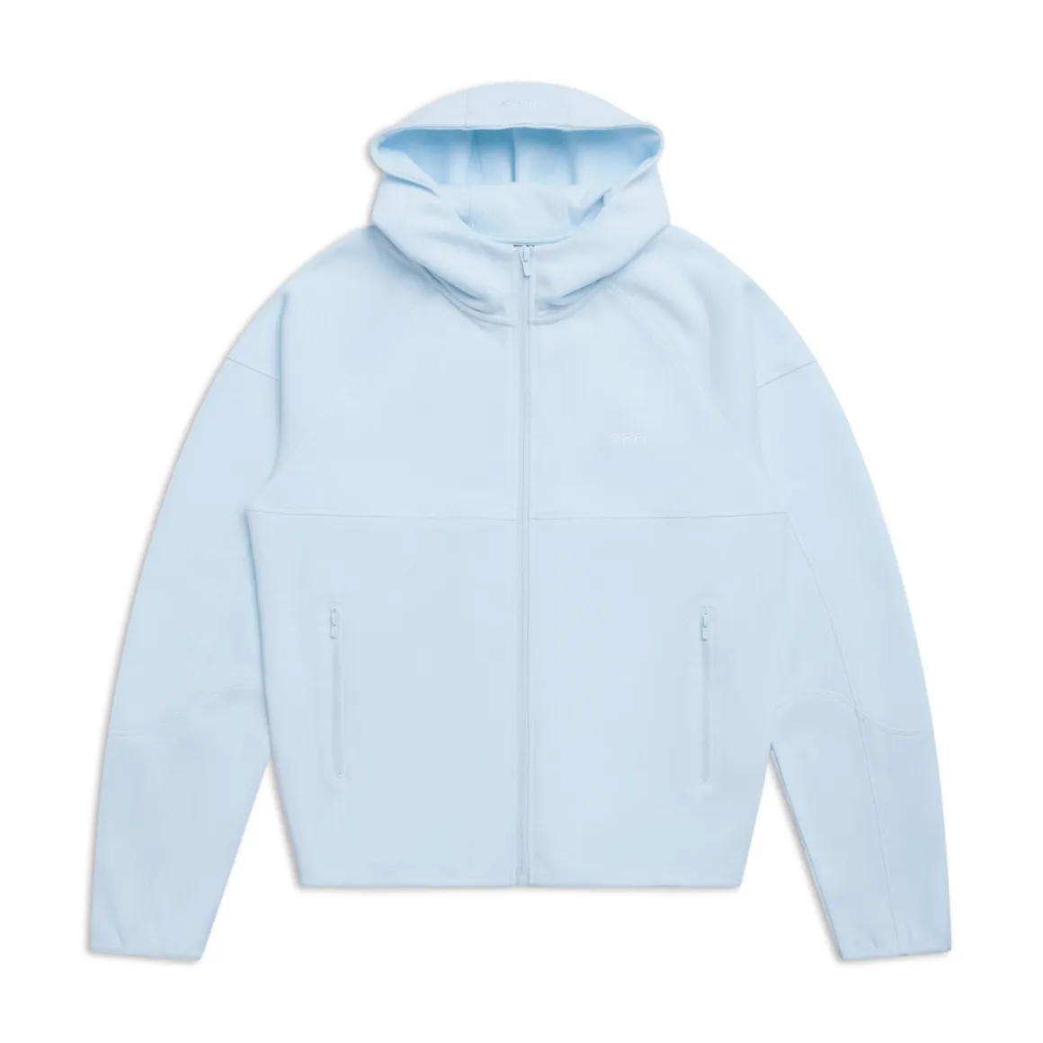 HOODED ROADMAN JACKET ICE BLUE