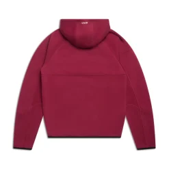HOODED ROADMAN JACKET WINE RED