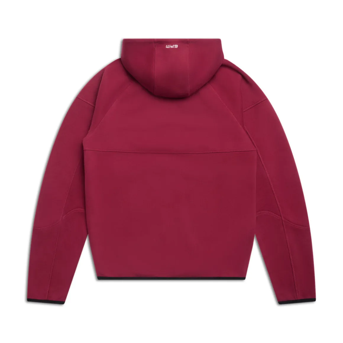 HOODED ROADMAN JACKET WINE RED