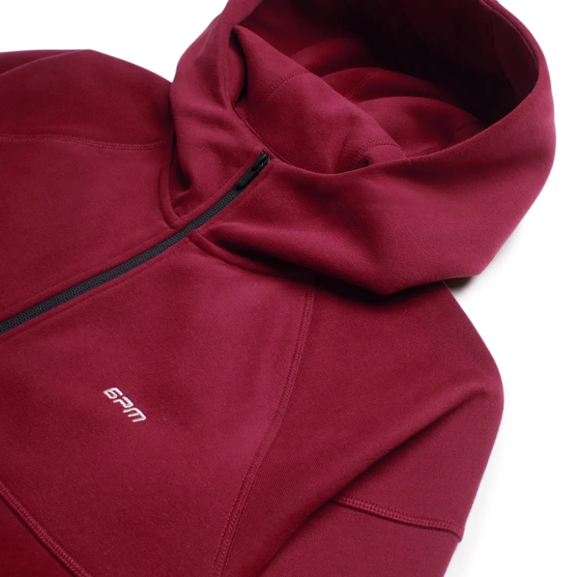 HOODED ROADMAN JACKET WINE RED
