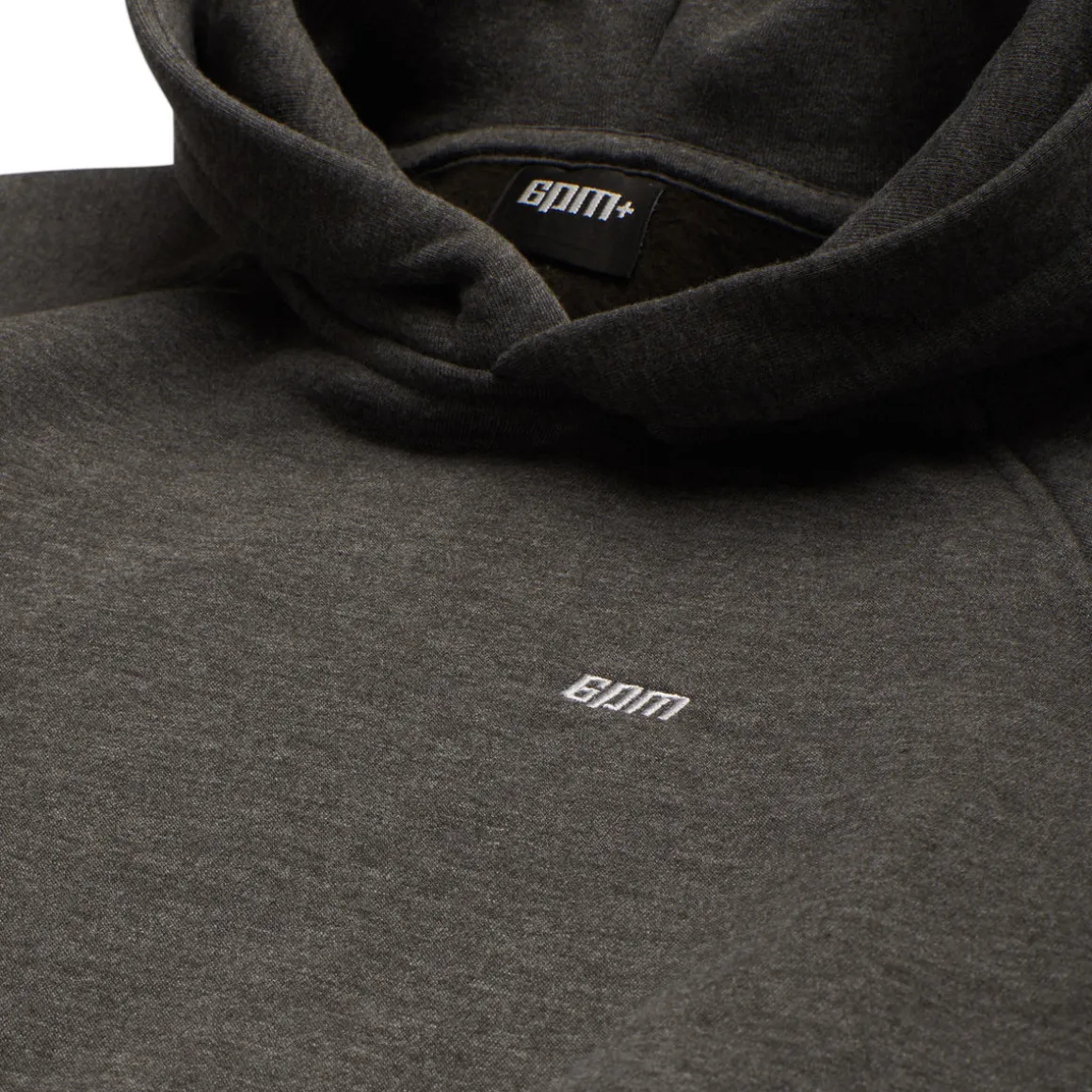 HOODIE DARK GREY MELANGE