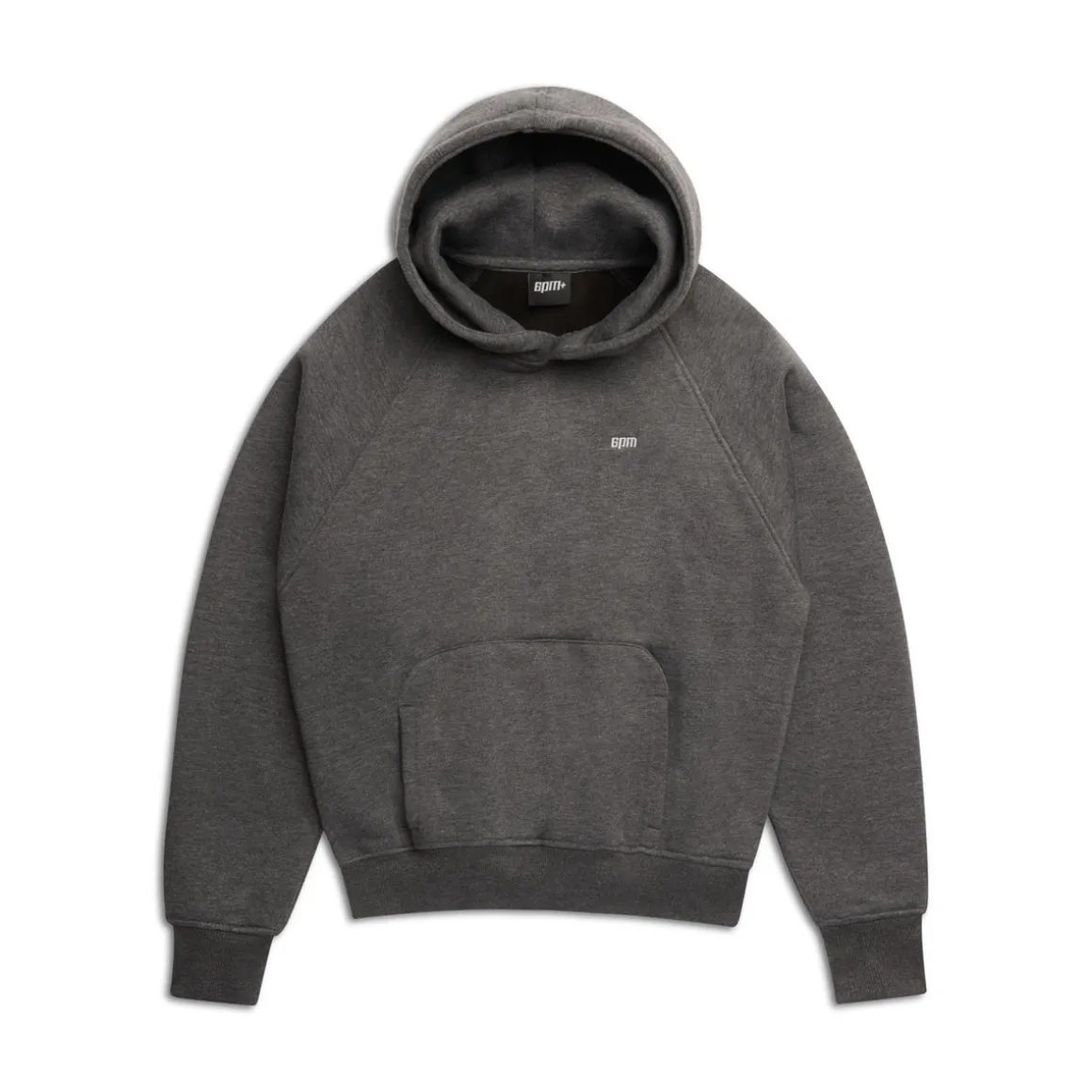 HOODIE DARK GREY MELANGE