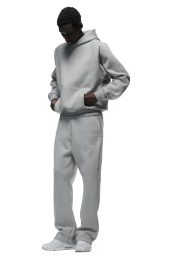 HOODIE GREY MELANGE