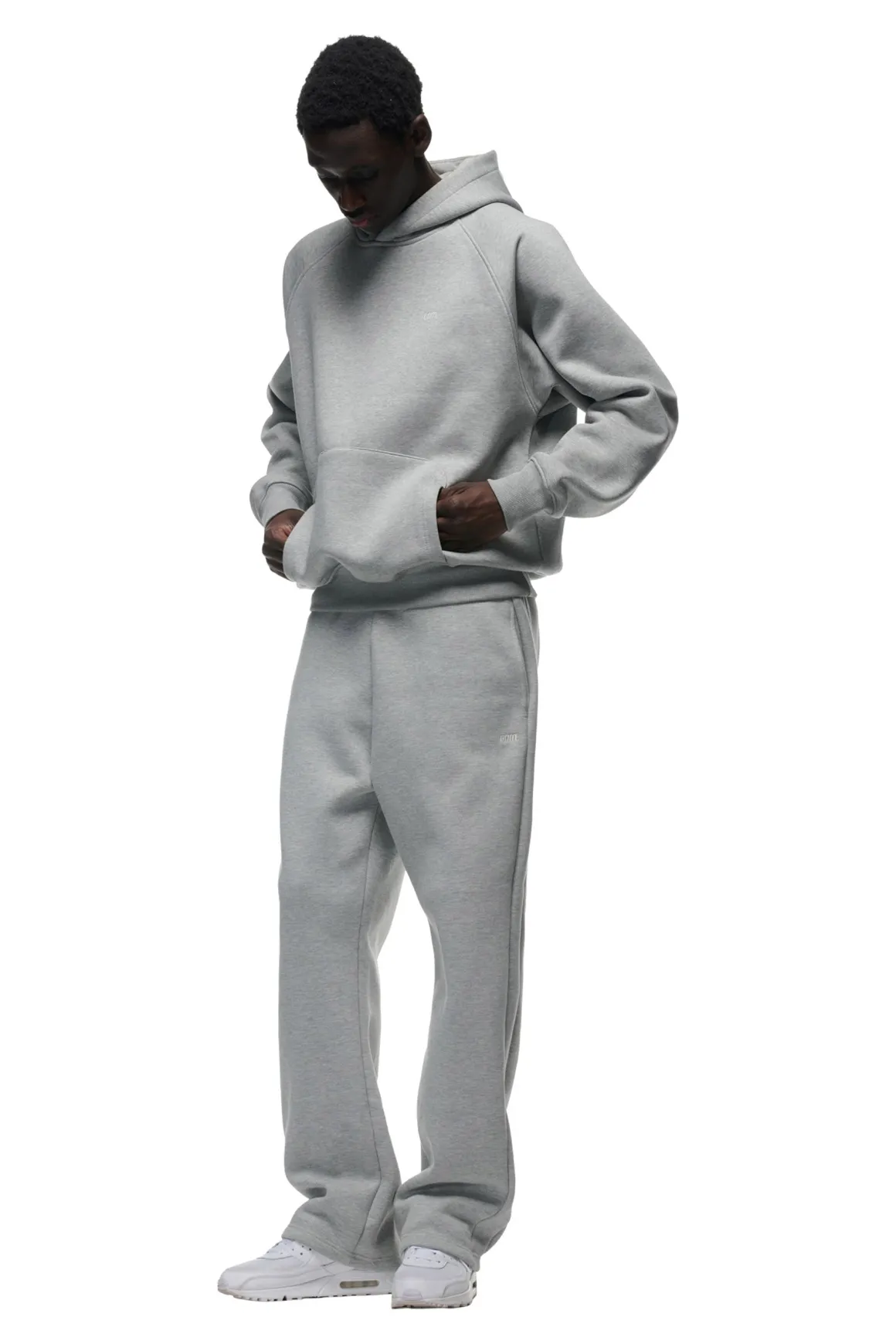 HOODIE GREY MELANGE