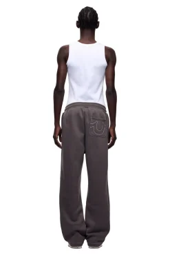 ICONS OPEN LEG JOGGER ASH GREY