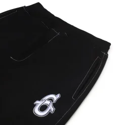 ICONS OPEN LEG JOGGER BLACK