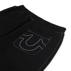 ICONS OPEN LEG JOGGER BLACK