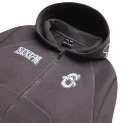 ICONS ZIP HOODIE ASH GREY