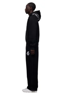 ICONS ZIP HOODIE BLACK