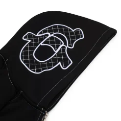 ICONS ZIP HOODIE BLACK