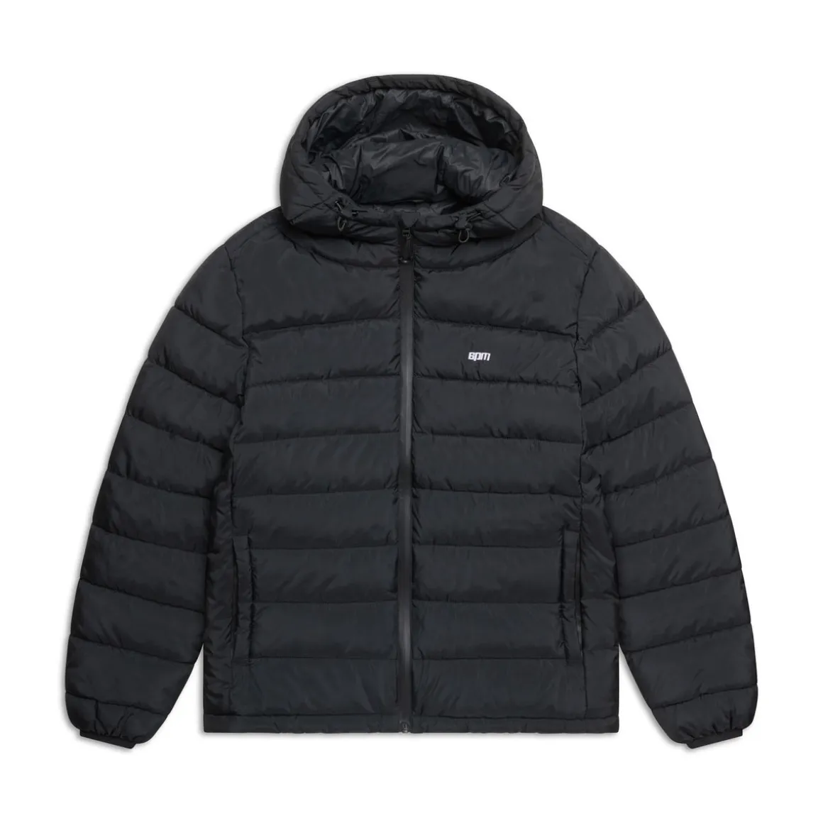 LIGHT WEIGHT PUFFER JACKET BLACK