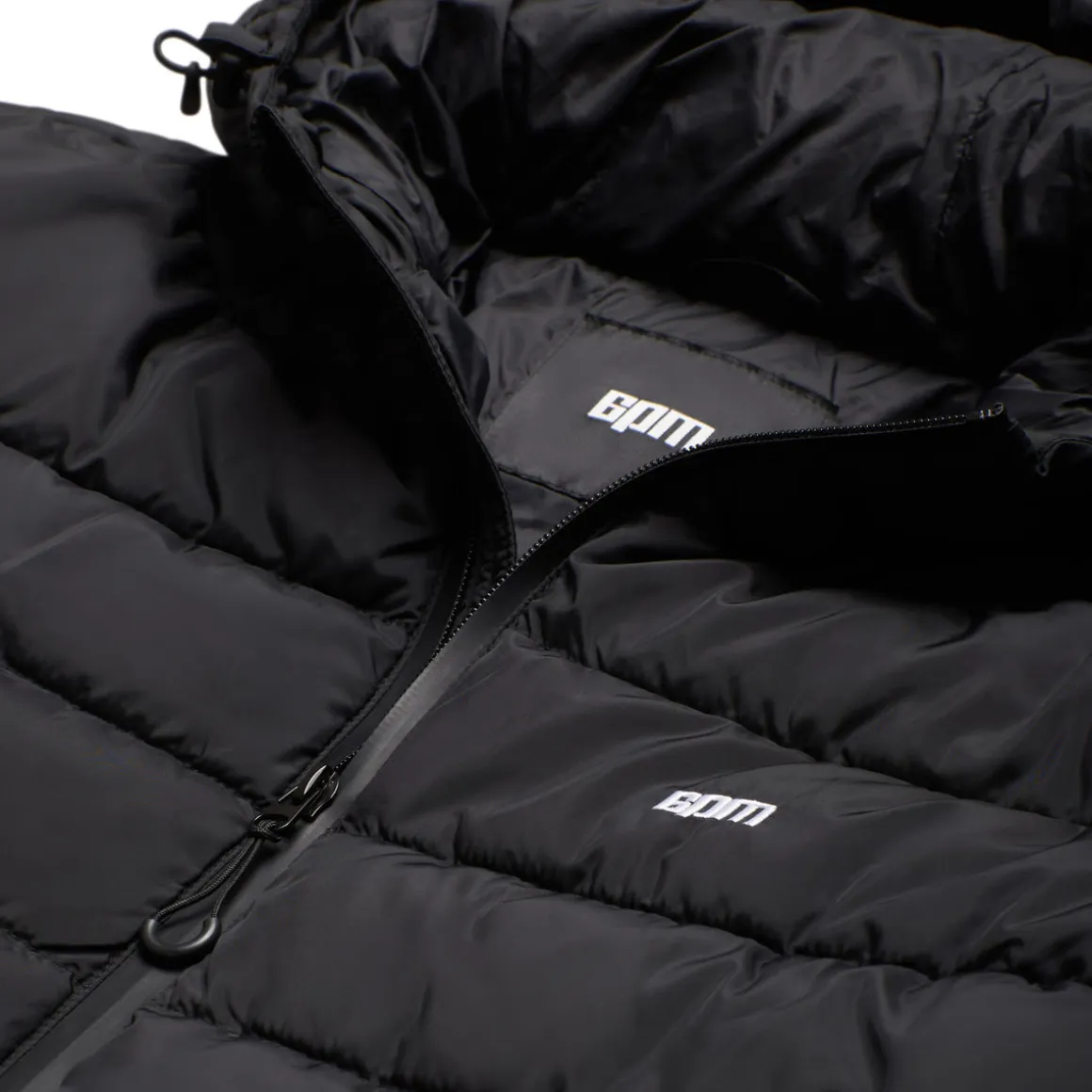 LIGHT WEIGHT PUFFER JACKET BLACK