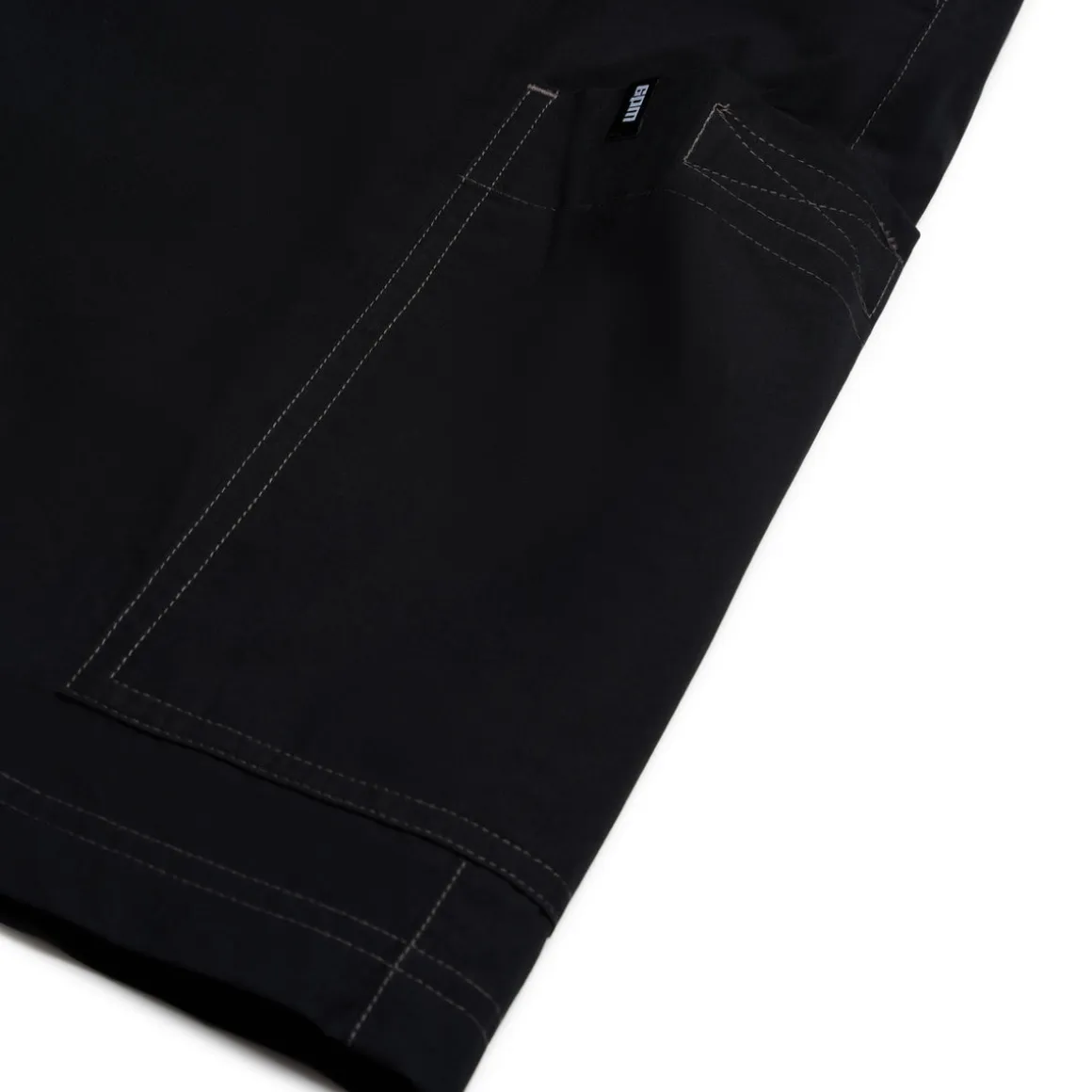 LONG BIG POCKET SHORTS BLACK