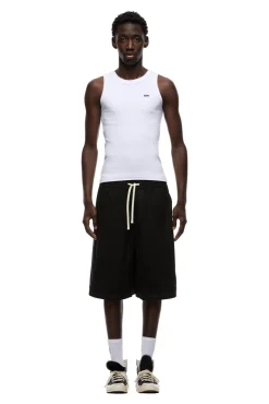 LONG BIG POCKET SHORTS BLACK
