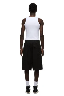 LONG BIG POCKET SHORTS BLACK