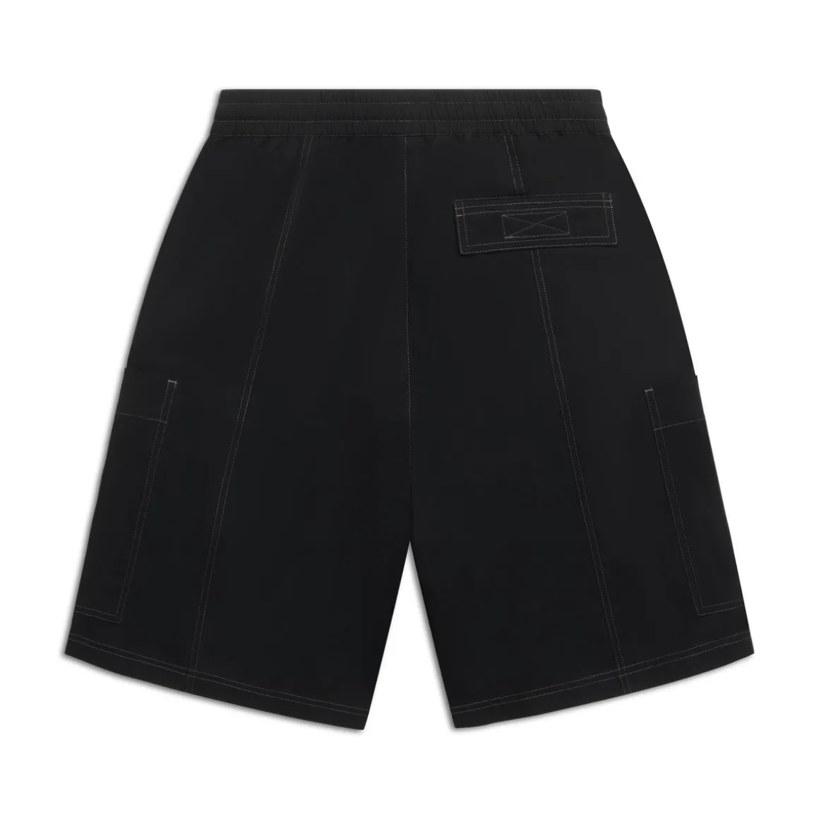LONG BIG POCKET SHORTS BLACK
