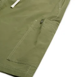 LONG BIG POCKET SHORTS PASTEL OLIVE