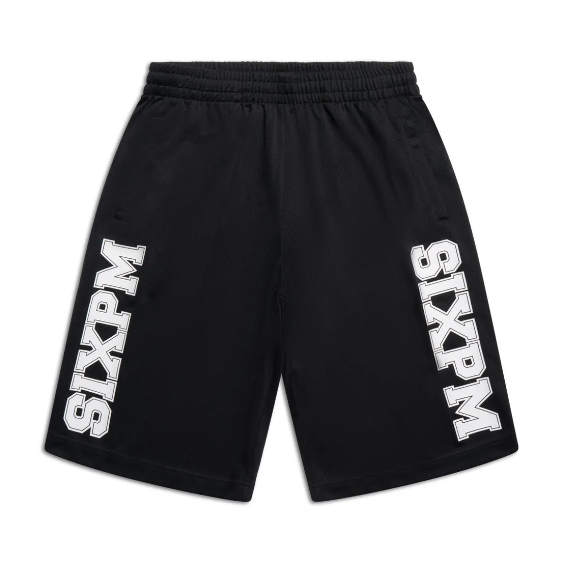 LONG MESH SHORTS BLACK