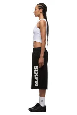 LONG MESH SHORTS BLACK