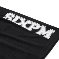 LONG MESH SHORTS BLACK
