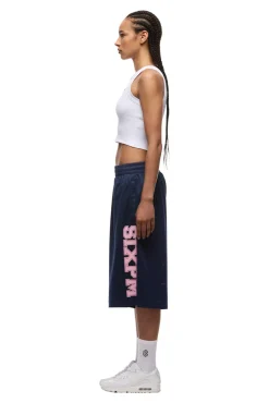 LONG MESH SHORTS INK NAVY