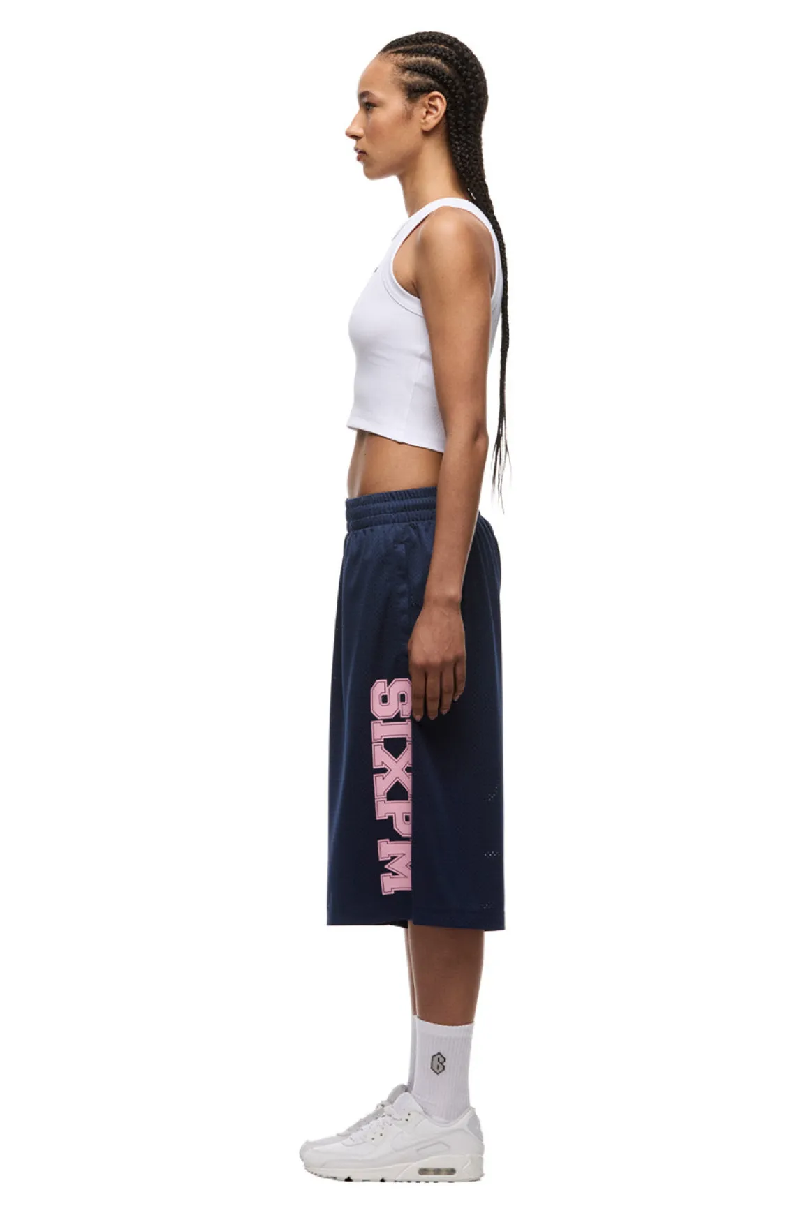 LONG MESH SHORTS INK NAVY
