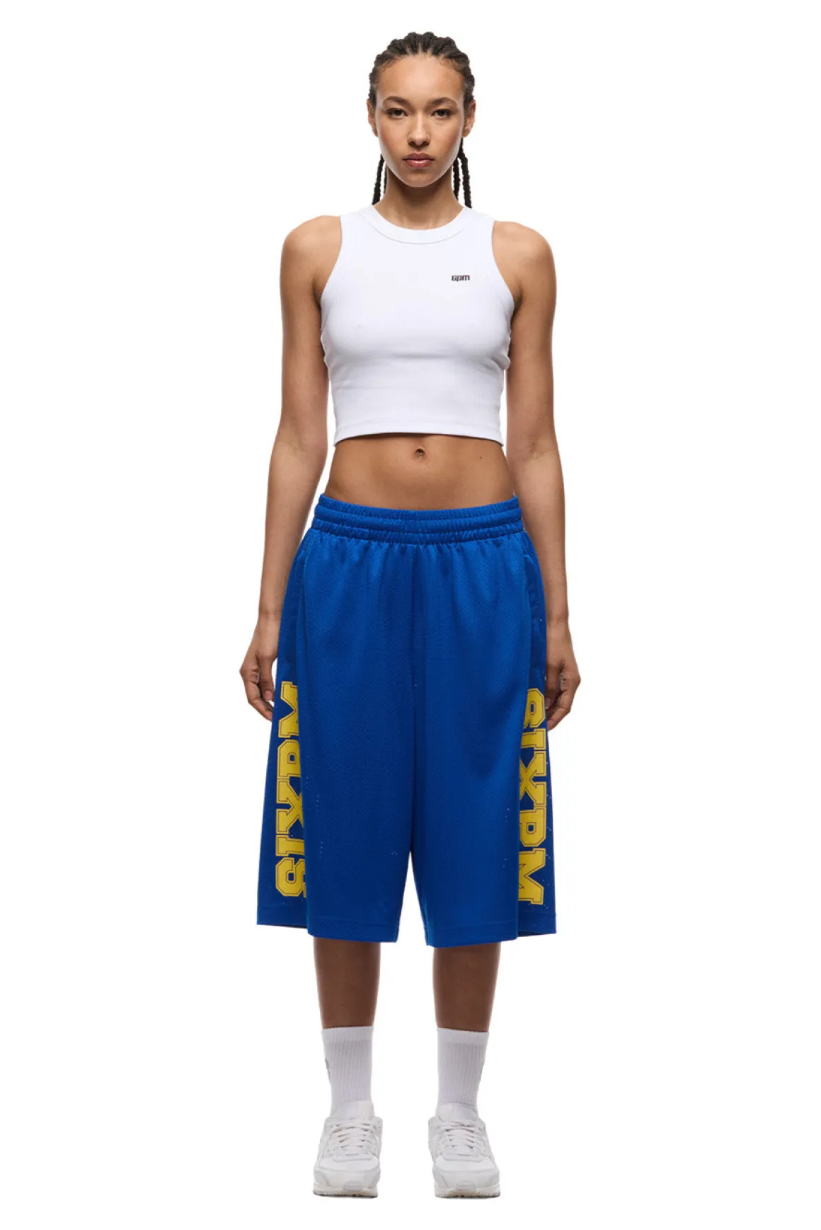 LONG MESH SHORTS SAPPHIRE BLUE