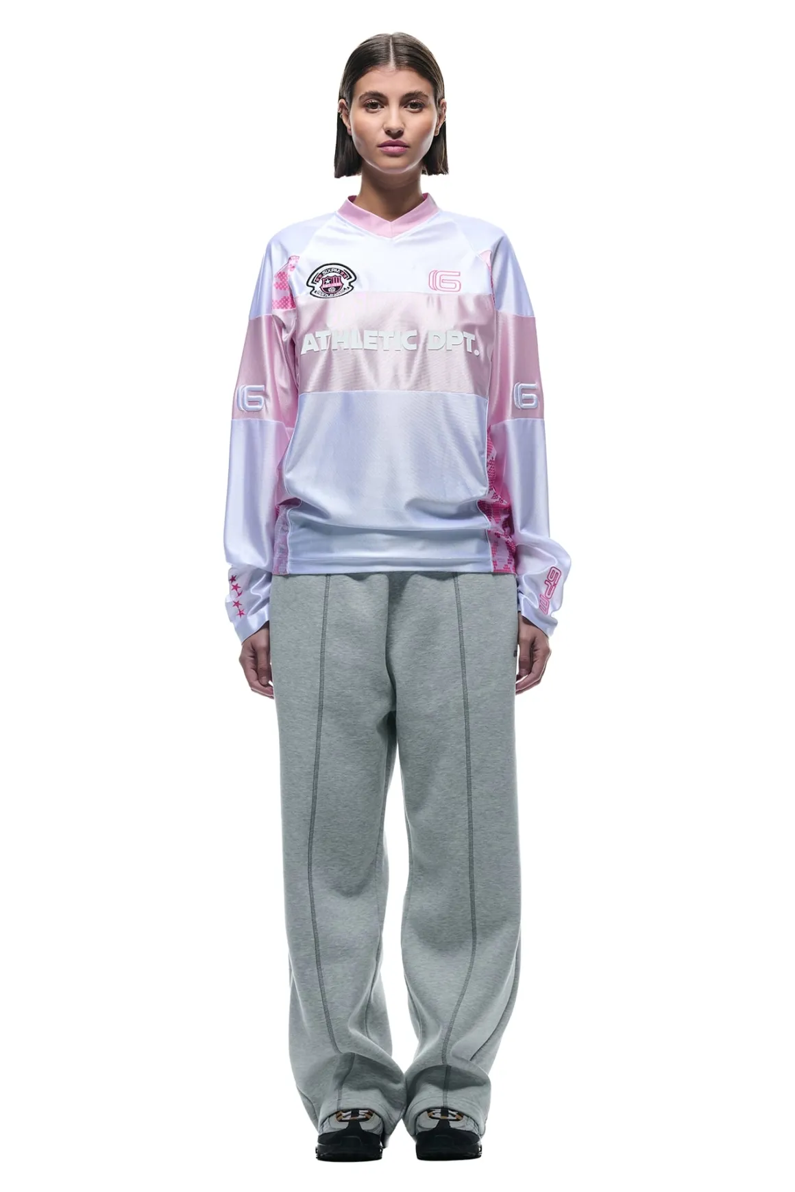LONGSLEEVE JERSEY WHITE/PINK