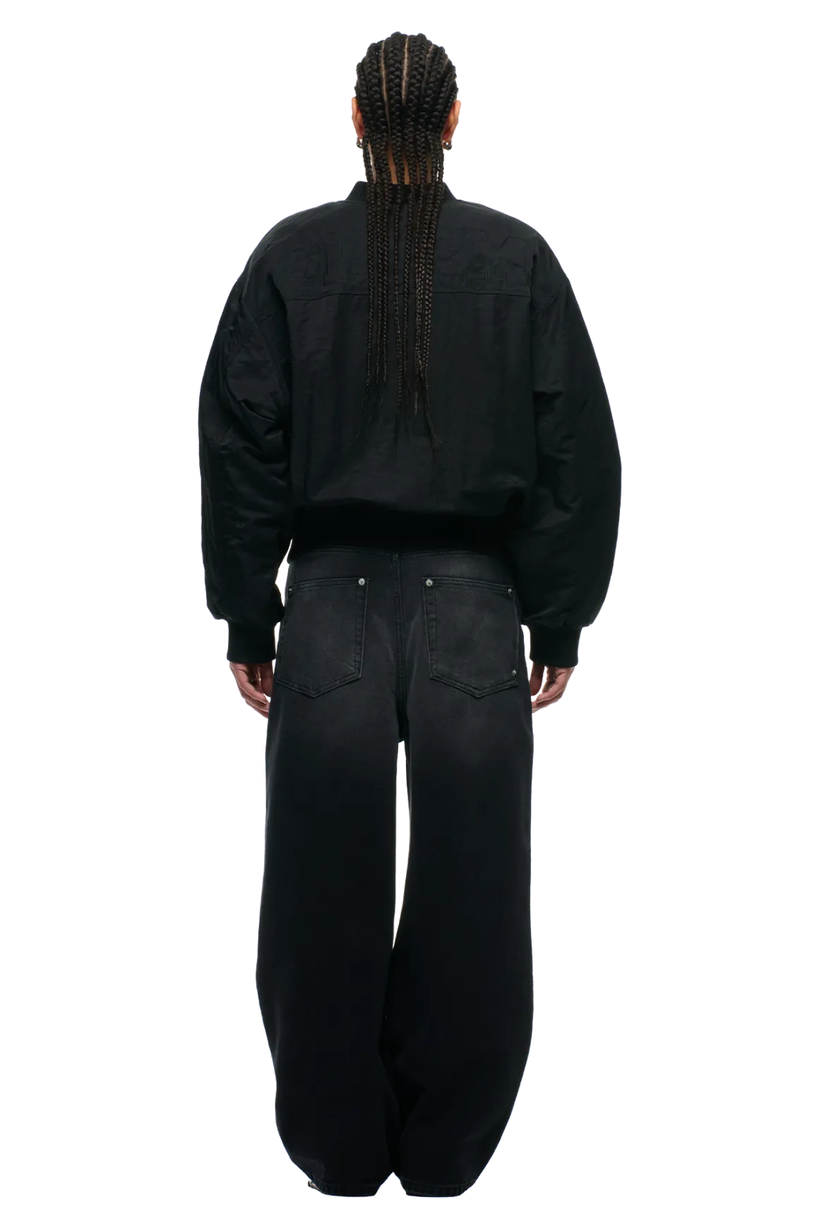 MA-6 NYLON BOMBER BLACK