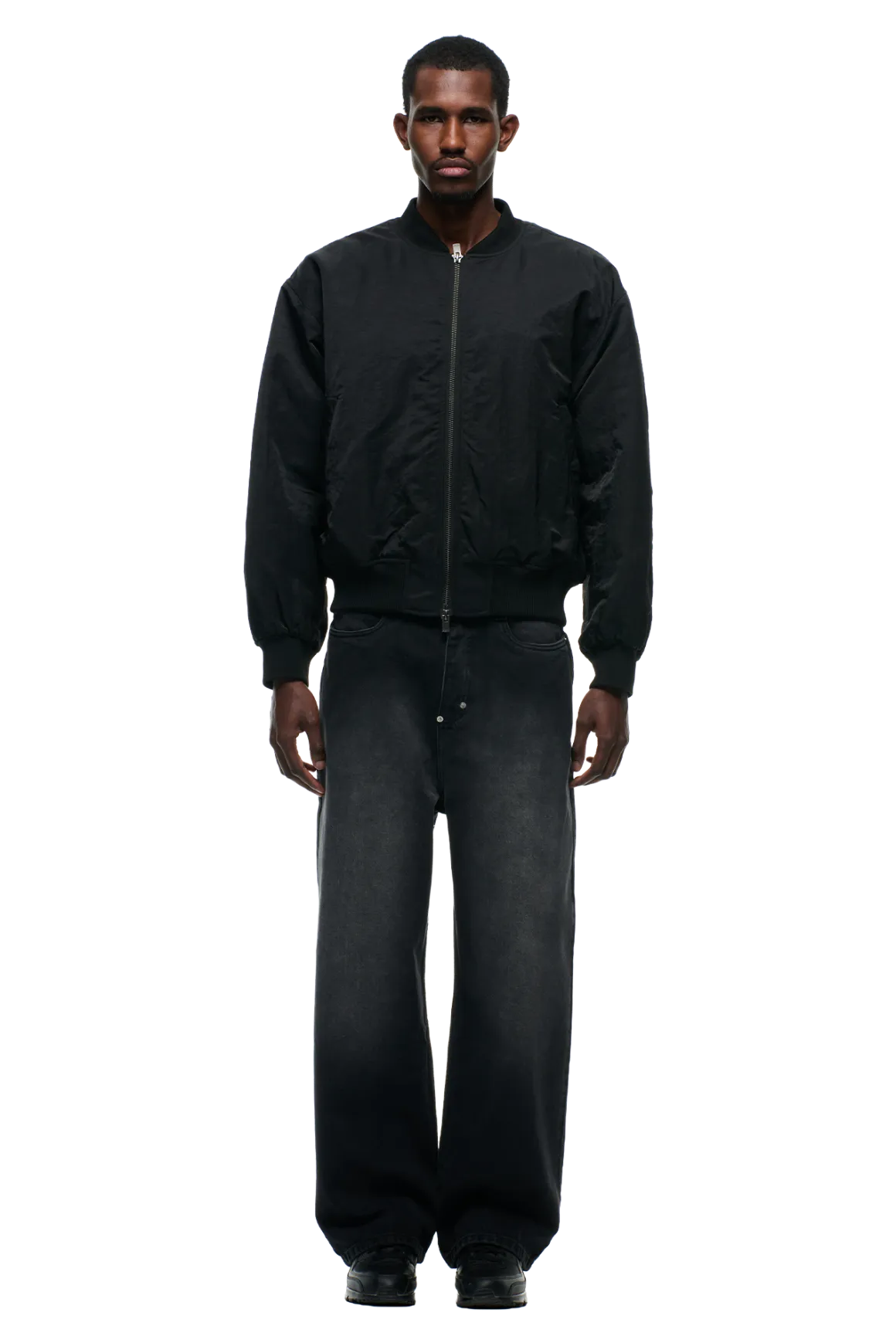 MA-6 NYLON BOMBER BLACK