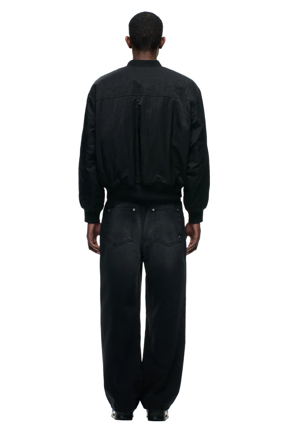 MA-6 NYLON BOMBER BLACK