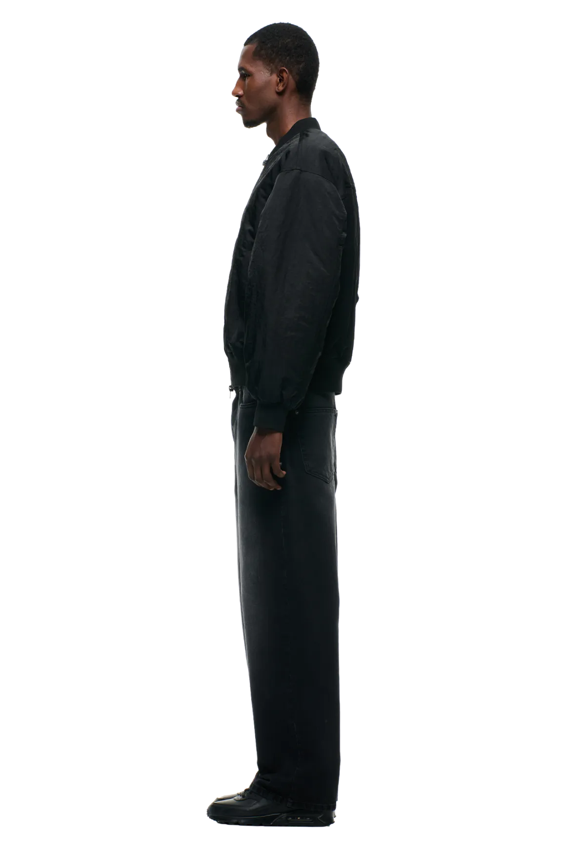 MA-6 NYLON BOMBER BLACK