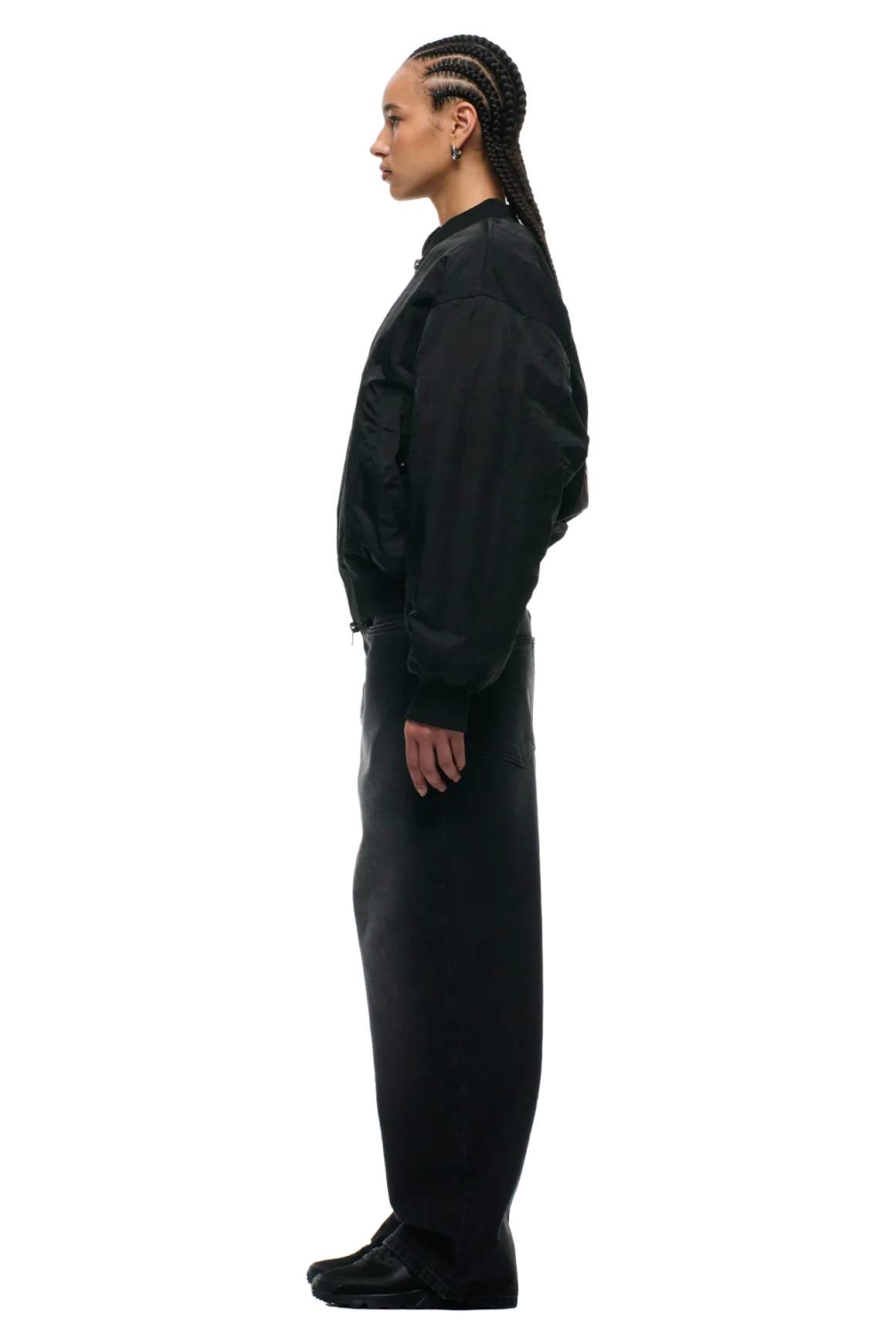 MA-6 NYLON BOMBER BLACK