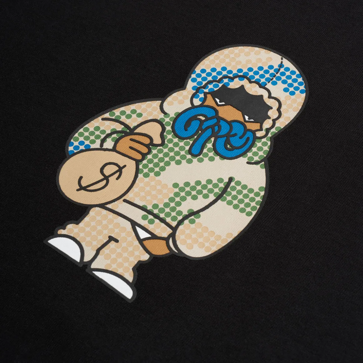 MONEY GUY TEE BLACK