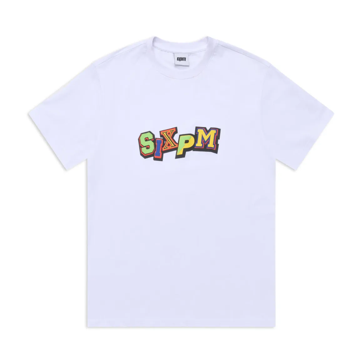 MULTI FONT TEE WHITE