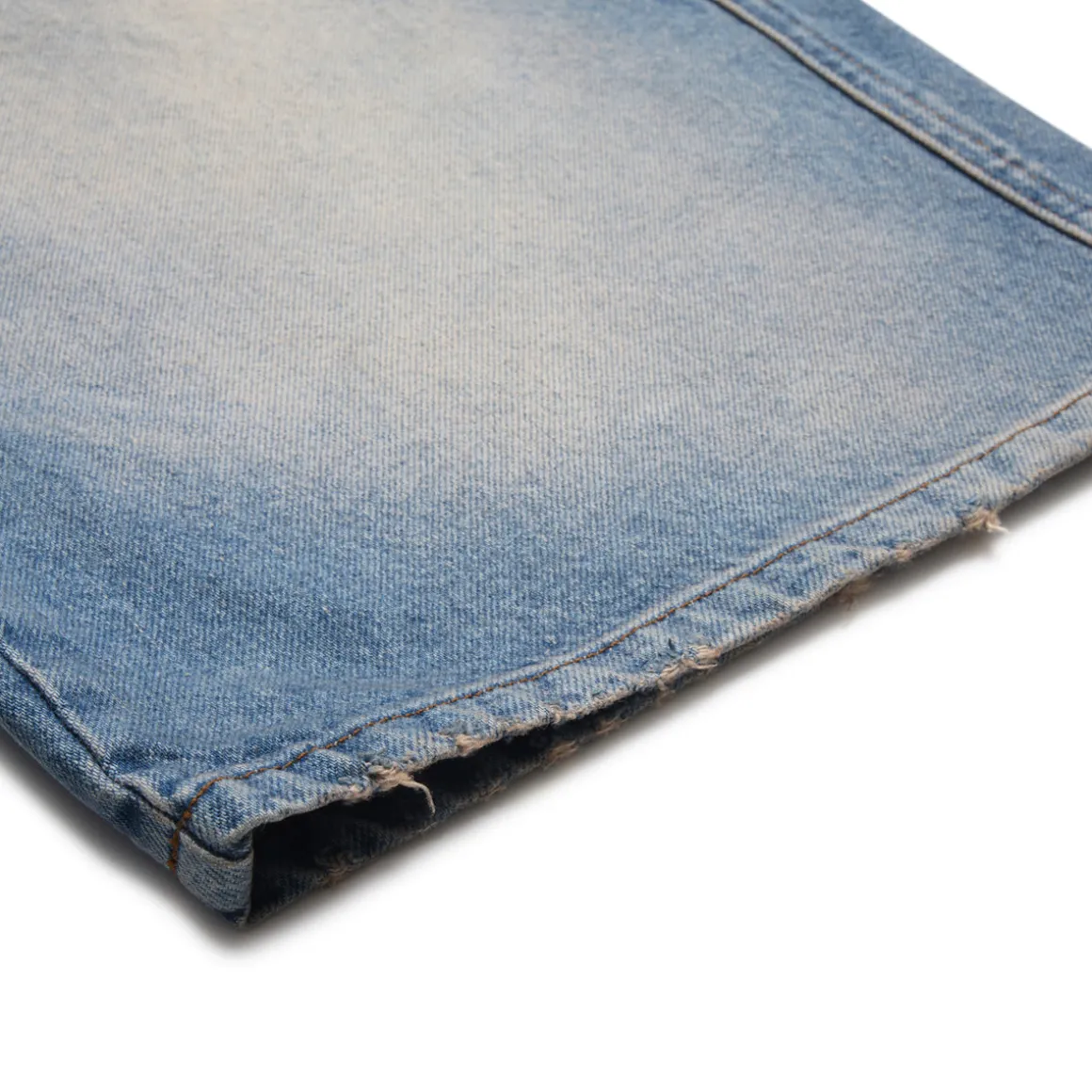 MULTI LABEL DENIM SHORTS MEDIUM BLUE