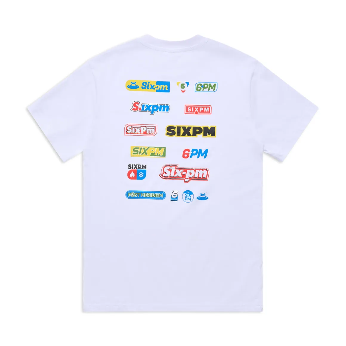 MULTI LOGO TEE WHITE