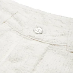 NEEDLEPUNCH CARPENTER SHORTS WHITE
