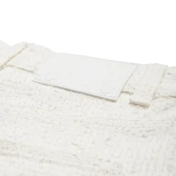 NEEDLEPUNCH CARPENTER SHORTS WHITE