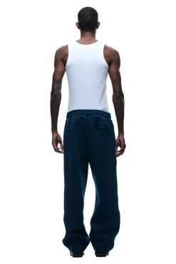 NEOPRENE TRACK PANTS NAVY