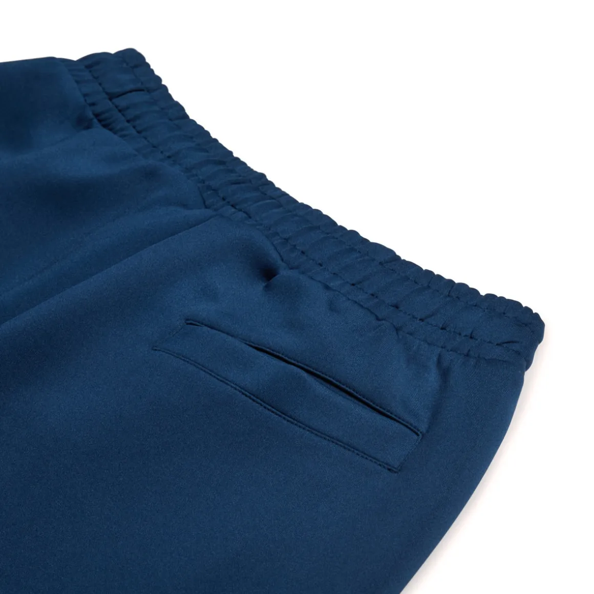 NEOPRENE TRACK PANTS NAVY