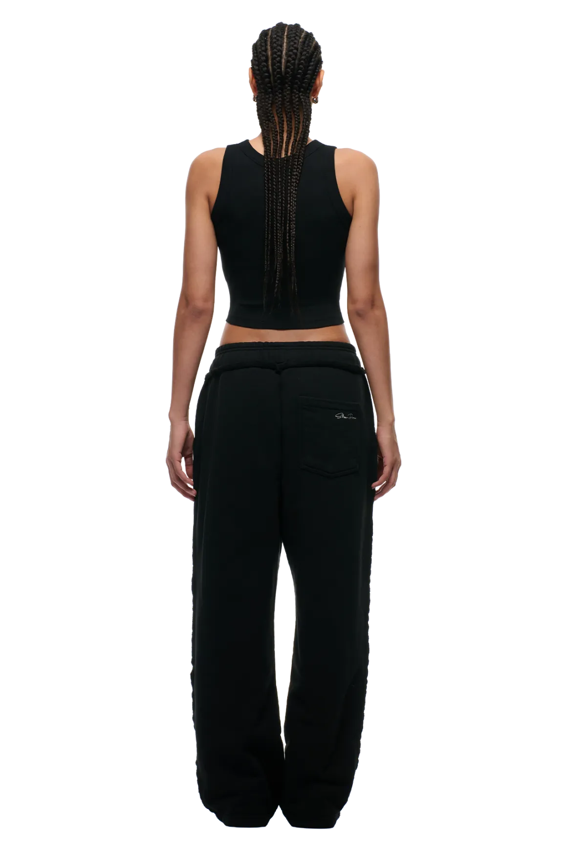 OPEN EDGE JOGGER BLACK