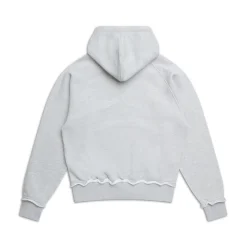 OPEN EDGE ZIP HOODIE GREY MELANGE
