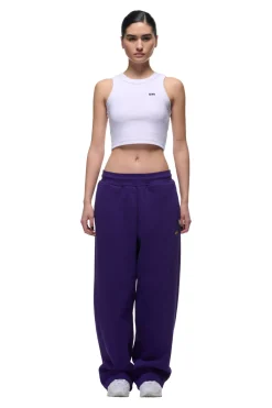 OPEN LEG JOGGER CYBER PURPLE